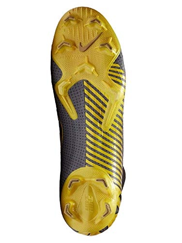 Nike Mercurial Superfly VI 6 Elite FG Cleats Size 13 - Men AH7365-070 Grey/Black/Yellow Soccer - Nike