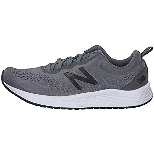New Balance Fresh Foam Arishi V3 Chaussure de course pour homme, Gunmetal/acier/noir, 8