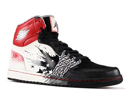 Air Jordan 1 Retro High Dave White Wings Size 14 - Men 464803-001 Black/Red/White