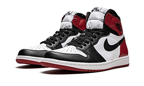 Air Jordan 1 Retro High OG Black Toe 2016 Size 14 - Men 555088-125 White/Black/Red - Jordan