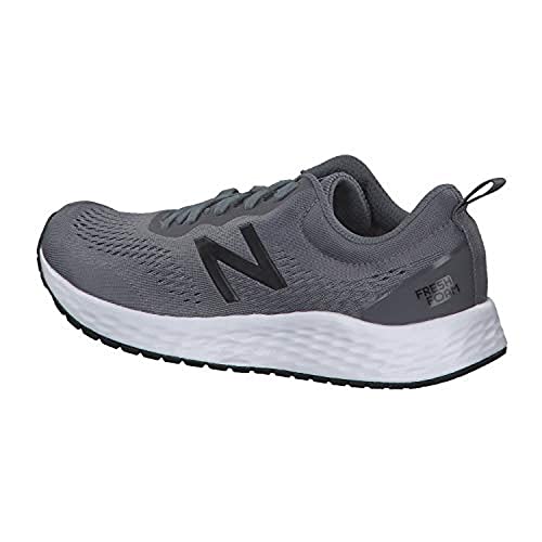 New Balance Men's Fresh Foam Arishi V3 Running Shoe, Gunmetal/Steel/Black, 8