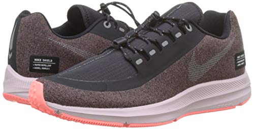 Nike Women's Running Shoes, Purple Smokey Mauve MTLC Silver Oil Grey Particle Rose Black 200, US 7.5 - Nike