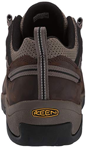 KEEN Men's Steens Vent Hiking Shoe, Brown, 10