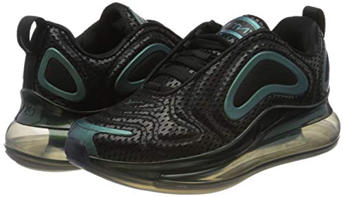 Nike Air Max 720 Big Kids Shoes Black/Laser Fuchsia/Anthracite aq3196-003 (4.5 M US) - Nike