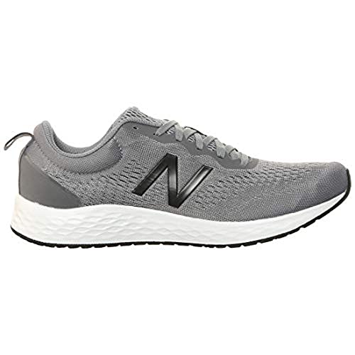 New Balance Men's Fresh Foam Arishi V3 Running Shoe, Gunmetal/Steel/Black, 8