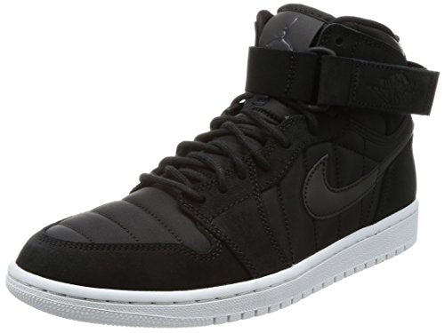 Nike Air Jordan Retro 1 I High Strap 342132-004 Talla de hombre 8/Talla 9/Talla 10.5/Talla 11/Talla 12 Negro/Platino puro/Antracita