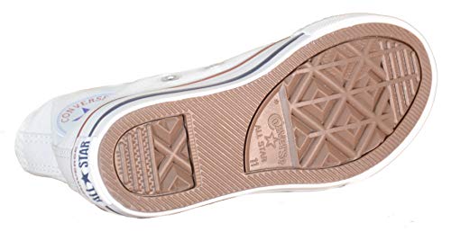 Converse Chuck Taylor All Star Canvas High Top Sneaker, optical white, 1 M US Little Kid - Adidas