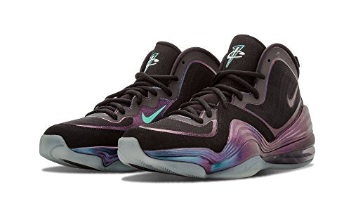 Nike Air Penny V 5 Invisibility Cloak Size 8.5 - 537331-002 Black/Purple/Teal
