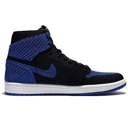 Air Jordan 1 Retro High Flyknit Royal - Men 919704-006 Black/Game Royal-White - Jordan