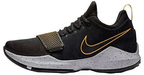 Nike Basketball PG1 - 878627-006 - Men's Size 10 Black / University Gold