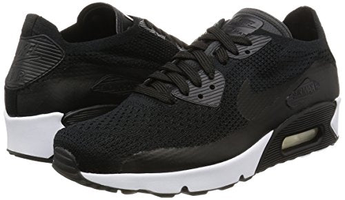 Nike Air Max 90 Ultra 2.0 Flyknit Men's Running Shoes Size 9/9.5/Size 10/10.5/Size 11/11.5/ Black/White 875943-004