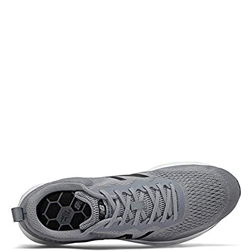 New Balance Men's Fresh Foam Arishi V3 Running Shoe, Gunmetal/Steel/Black, 8