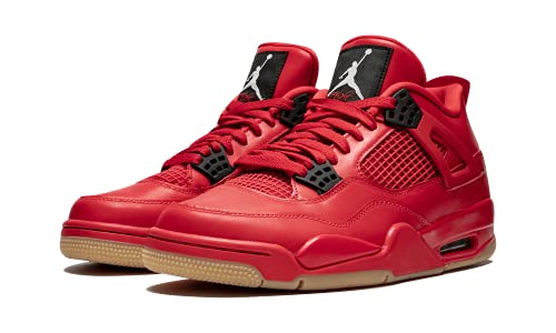Air Jordan 4 Retro NRG Singles Day Talla 10 - Mujer AV3914 600 Rojo Fuego/Blanco/Negro
