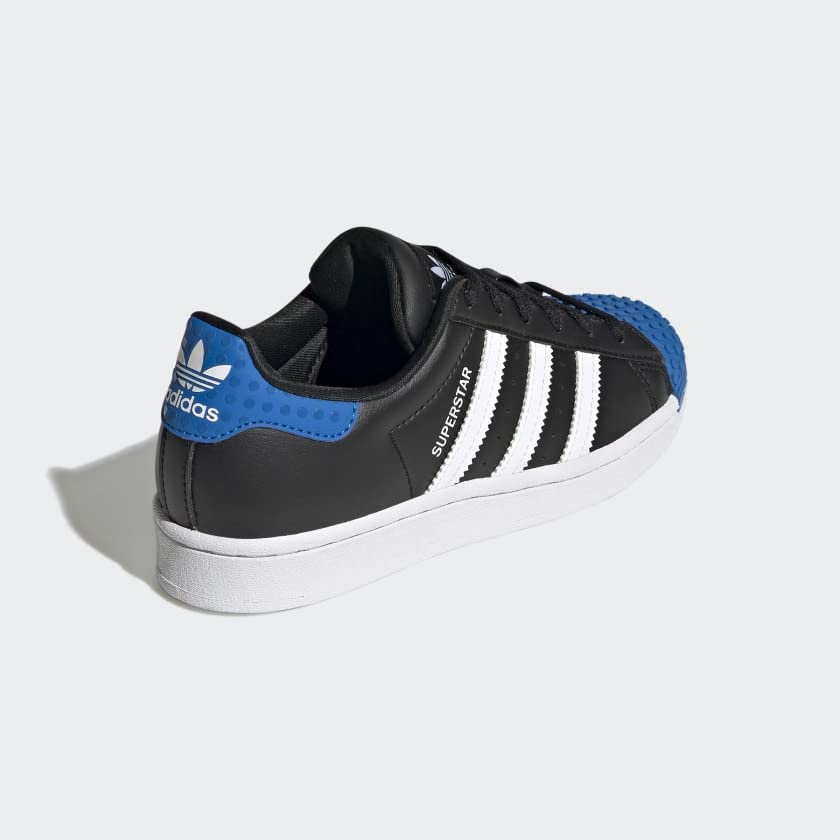 adidas Superstar x Lego® Shoes Kids', Black, Size 6 - Adidas