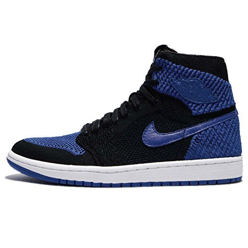 Air Jordan 1 Retro High Flyknit Royal - Men 919704-006 Black/Game Royal-White - Jordan