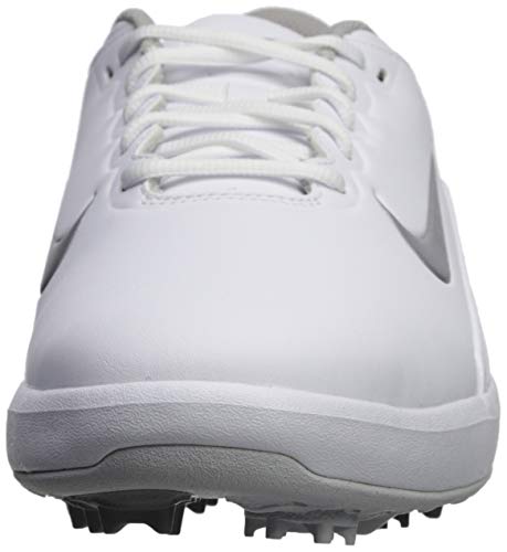 Nike Men's Vapor Sneaker, White/Metallic Silver-Pure Platinum, 10 Regular US