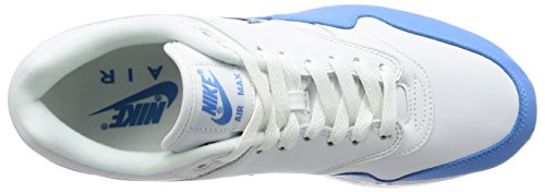 NIKE Hombre Air Max 1 Premium SC Jewel 918354-102 Talla de Hombre Talla 9.5/Talla 12 Blanco Azul