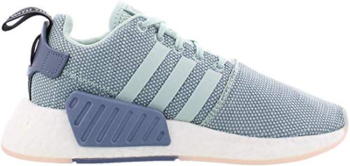 adidas womens Nmd R2 Raw Steel/Ash Green/White, 9.5 US - Adidas