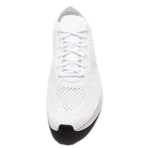 Nike 526628-100 Men Flyknit Racer White Pure Platinum - Nike