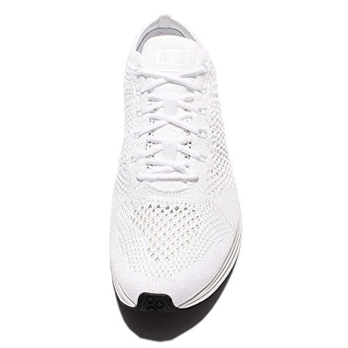 Nike 526628-100 Men Flyknit Racer White Pure Platinum