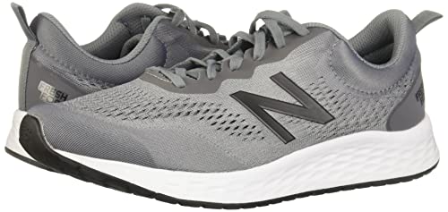 New Balance Men's Fresh Foam Arishi V3 Running Shoe, Gunmetal/Steel/Black, 8