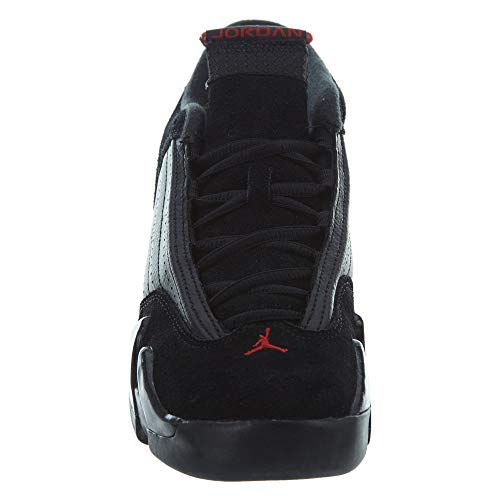 Nike Air Jordan 14 Retro Big Kids' Shoes Black/Varsity Red/Black 487524-003 (4 M US) - Nike