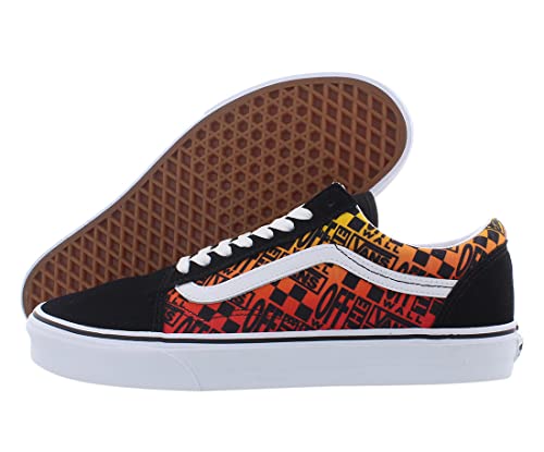 Vans Old Skool Flame Sneakers Black Flame Men - Vans