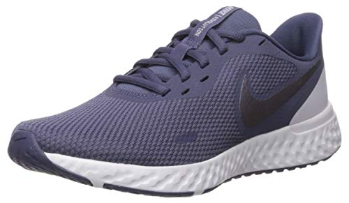 Nike Women's Revolution 5 Running Shoe, Sanded Purple/Dark Grey-Amethyst Tint, 9 Wide US - Nike