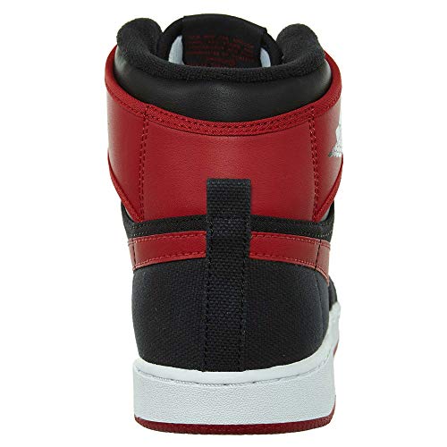 Nike Mens AJ1 Air Jordan 1 KO High OG Bred Black/Varsity Red-White Leather Size 10 - Nike