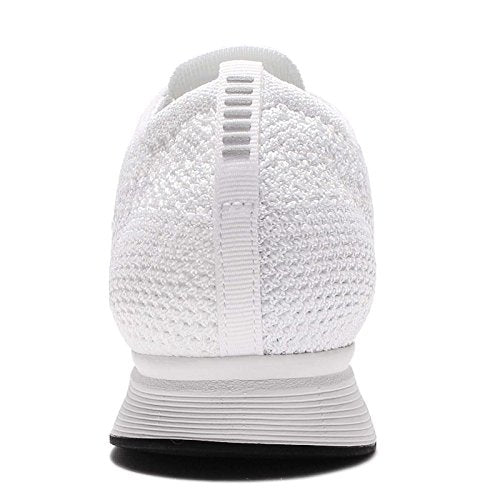 Nike 526628-100 Men Flyknit Racer White Pure Platinum - Nike