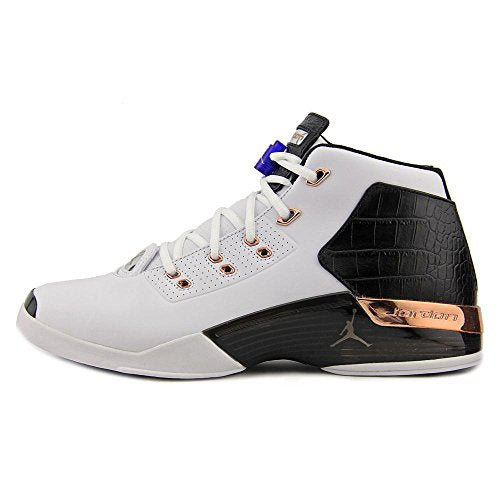 Nike Air Jordan 17 + XVII Retro Cobre - 832816-122 - Talla 8.5/Talla 10 Blanco/Mtlc Cobre
