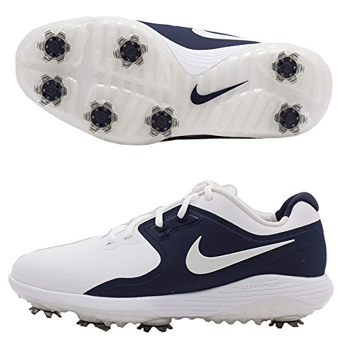 Nike Vapor PRO Golf Shoes Wide AQ2196-100 White/Navy - Nike