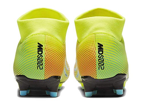 Nike Superfly 7 Academy MDS FG/MG Crampons de football Taille 11,5 - Homme BQ5427-703 Lemon Venom/Noir/Aurora Green