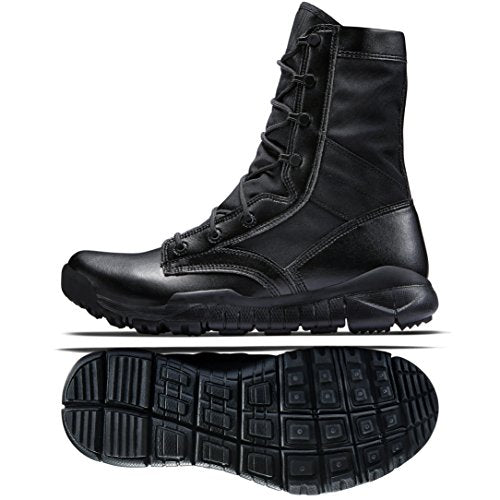 Nike SFB 6" Black Leather Special Field Police Tactical Men's Boots 329798-002 - Nike