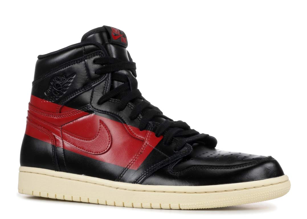 Nike Air Jordan 1 I High OG Defiant Couture Talla 10.5/Talla 11 Negro/Gimnasio ROJO [BQ6682-006]