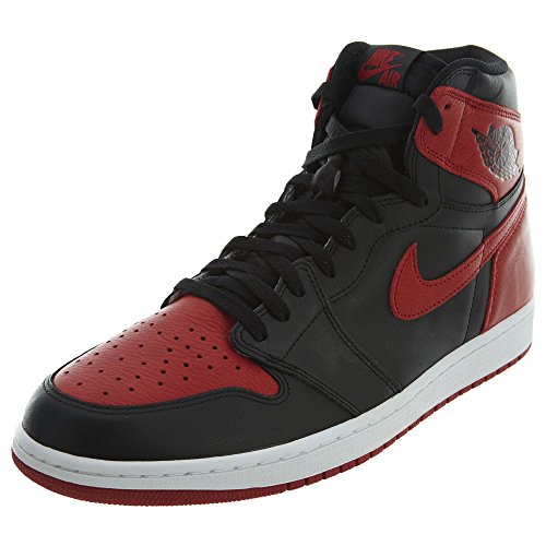 Air Jordan 1 Retro High OG Bred Banned 2016 - Men 555088 001 Black/Red/White - Jordan