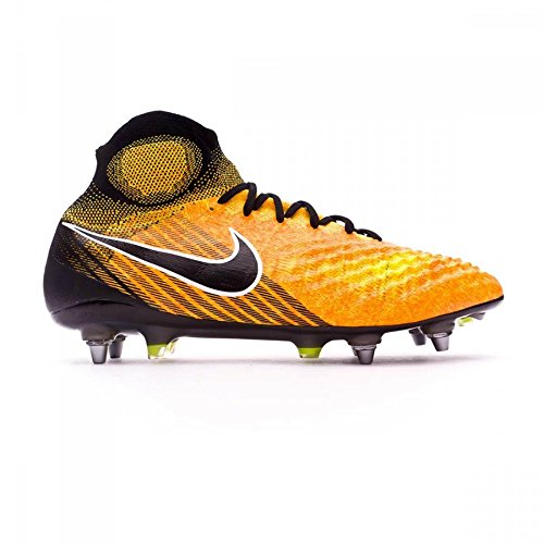 Nike Magista Obra II SG Pro - 869482 802 - Botas de fútbol para hombre Talla 8/9 Laser Naranja Negro Blanco