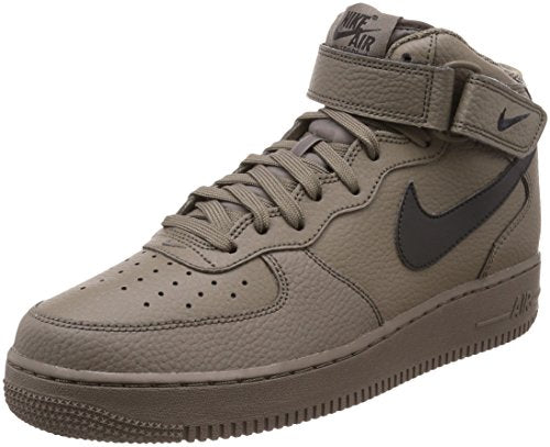 NIKE Air Force 1 Mid '07 Hombre Talla 10.5 Ridgerock/Negro 315123 205