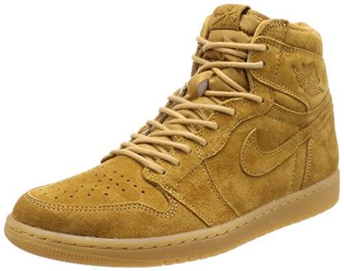 Nike Air Jordan 1 I High Wheat 555088-710 Men's Size 9.5/Size 10.5/Size 11 - DOPEFOOT