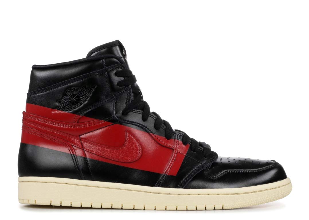 Nike Air Jordan 1 I High OG Defiant Couture Talla 10.5/Talla 11 Negro/Gimnasio ROJO [BQ6682-006]