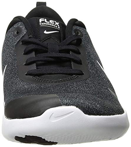 Nike Men's Flex Experience Run Shoe Size 8 - AJ5900-013 Black/White-Cool Grey-Reflective Silver