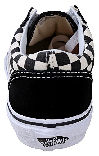 Vans Kids' Primary Check Old Skool Shoes Black 1 - Vans