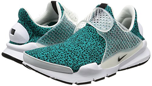 Nike Hombre Sock Dart Qs Safari Talla 8 - 942198 300 Turbo Verde/Negro-Blanco