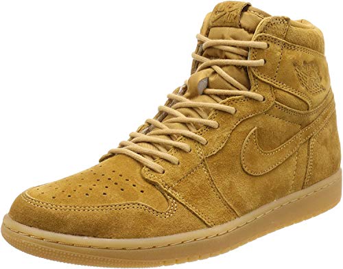Air Jordan 1 Retro High OG Wheat Taille 9.5 - Homme 555088-710 Golden Harvest