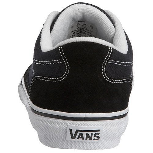 Vans Men Bearcat Sneakers Skate Shoes (12, Black/White) - Vans