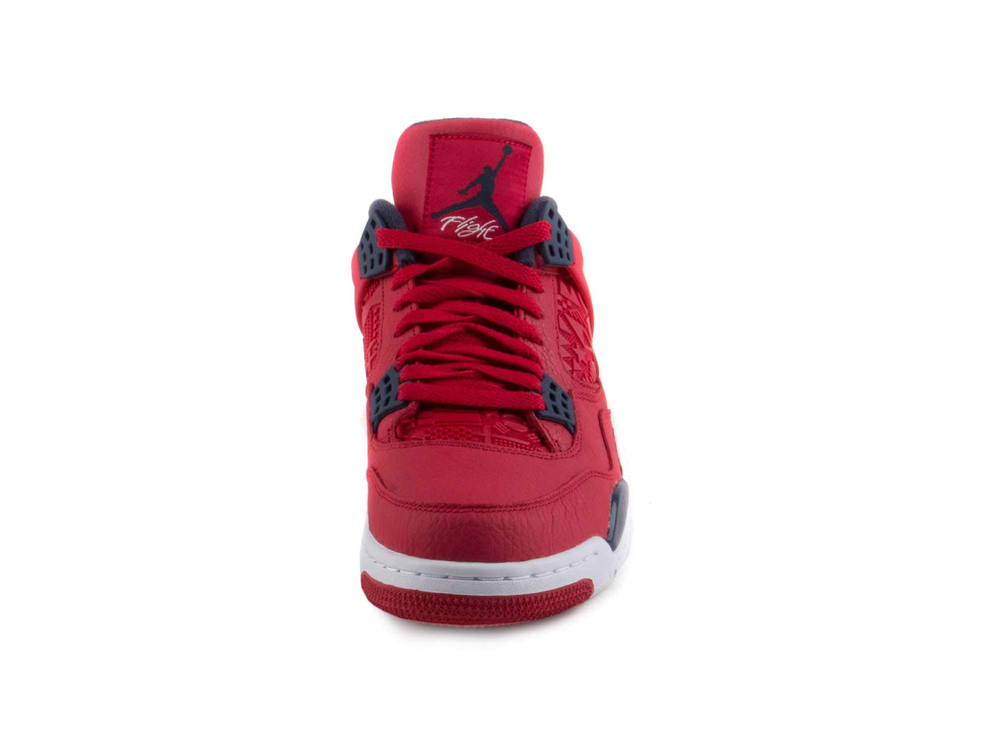 Air Jordan 4 Retro SE Fiba Gym Rojas/Obsidian-Blancas CI1184-617 - Talla de hombre 10.5