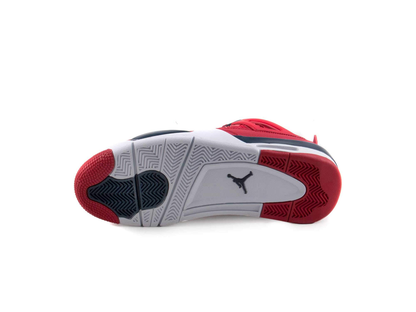 Air Jordan 4 Retro SE Fiba Gym Rojas/Obsidian-Blancas CI1184-617 - Talla de hombre 10.5
