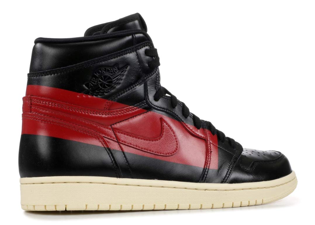 Nike Air Jordan 1 I High OG Defiant Couture Talla 10.5/Talla 11 Negro/Gimnasio ROJO [BQ6682-006]