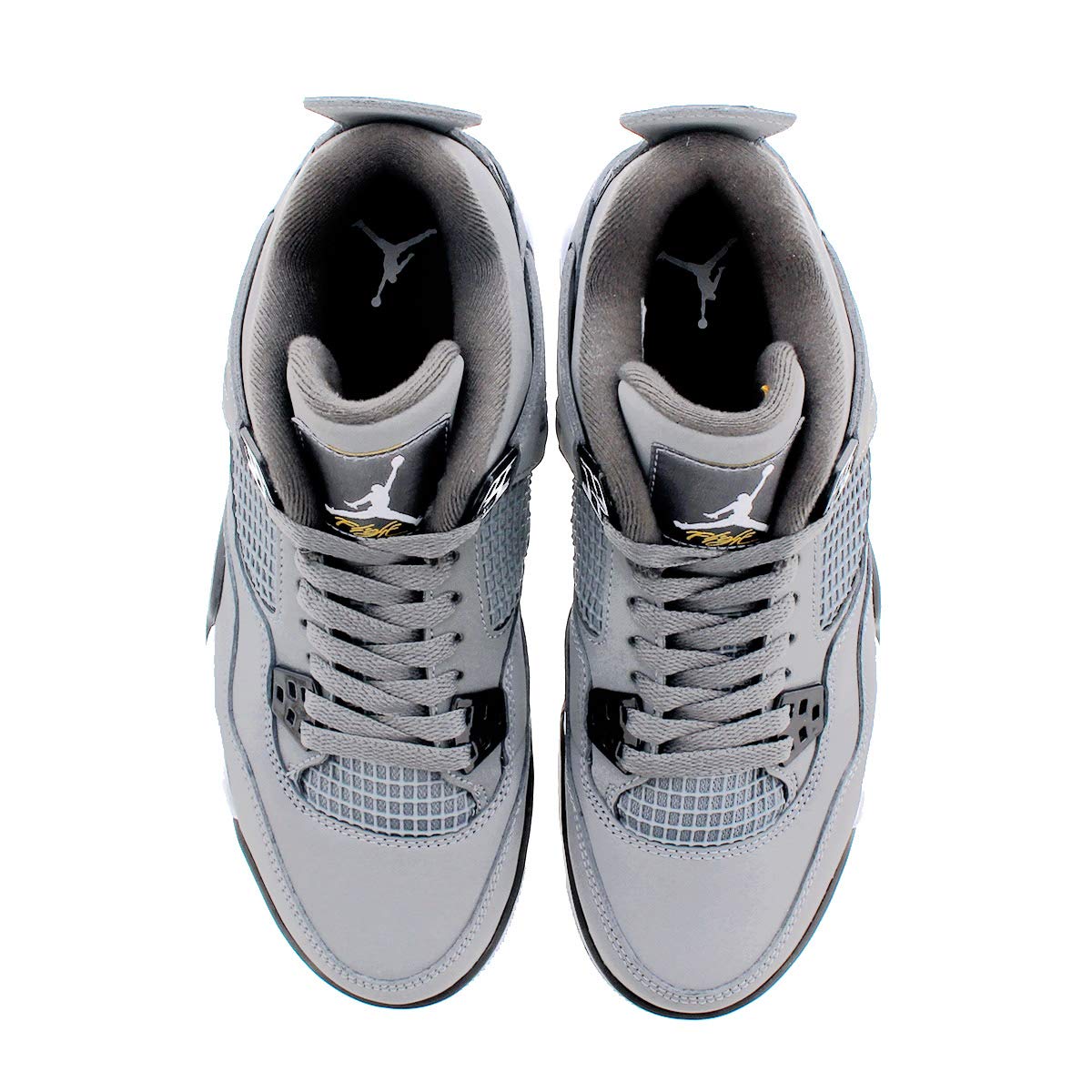 Nike Air Jordan 4 Retro Cool Grey Kid's Size 7Y GS 408452-007 Chrome-Dark Charcoal