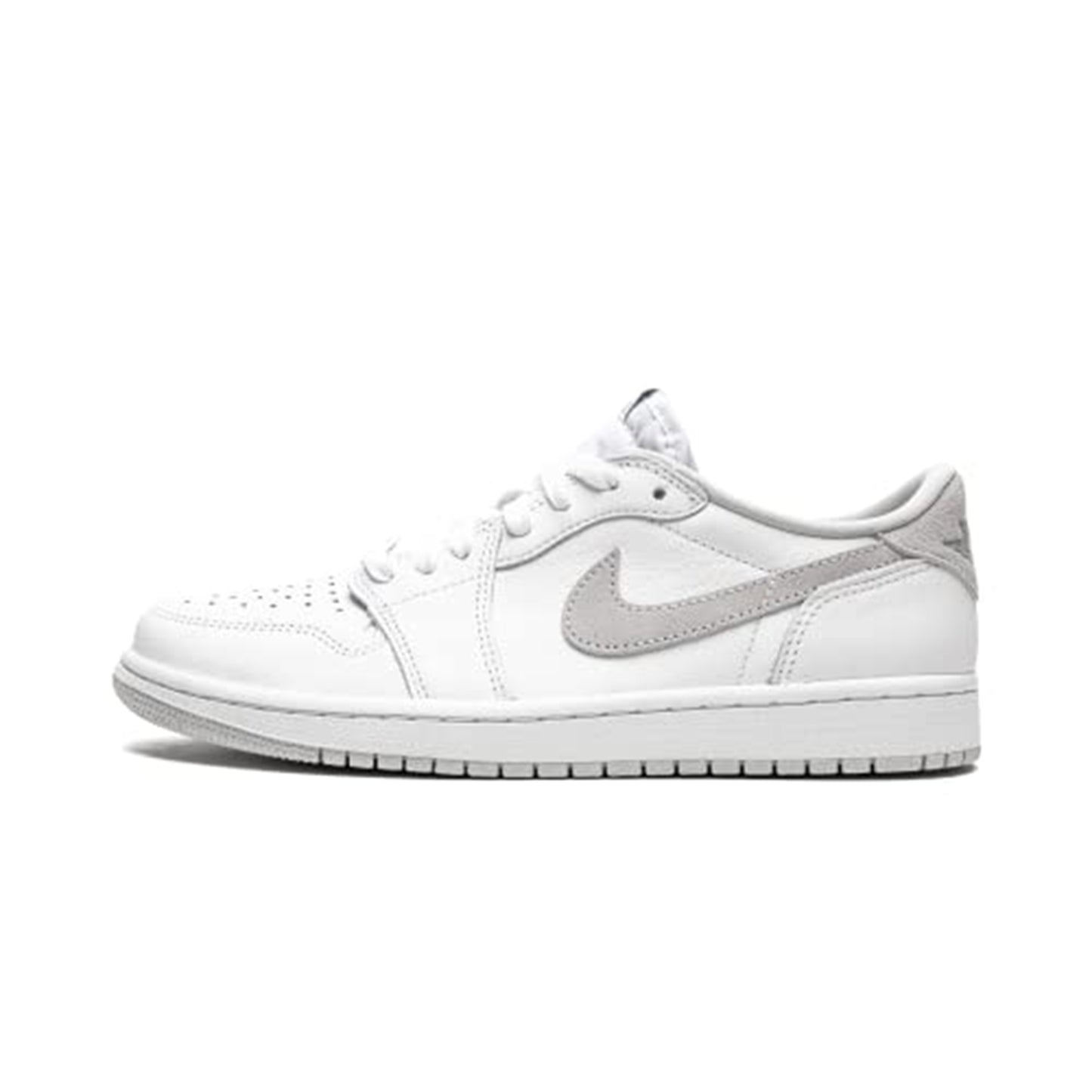 Air Jordan 1 Low OG Neutral Grey Size 14 - Men CZ0790-100 White/Neutral Grey/Particle - Jordan